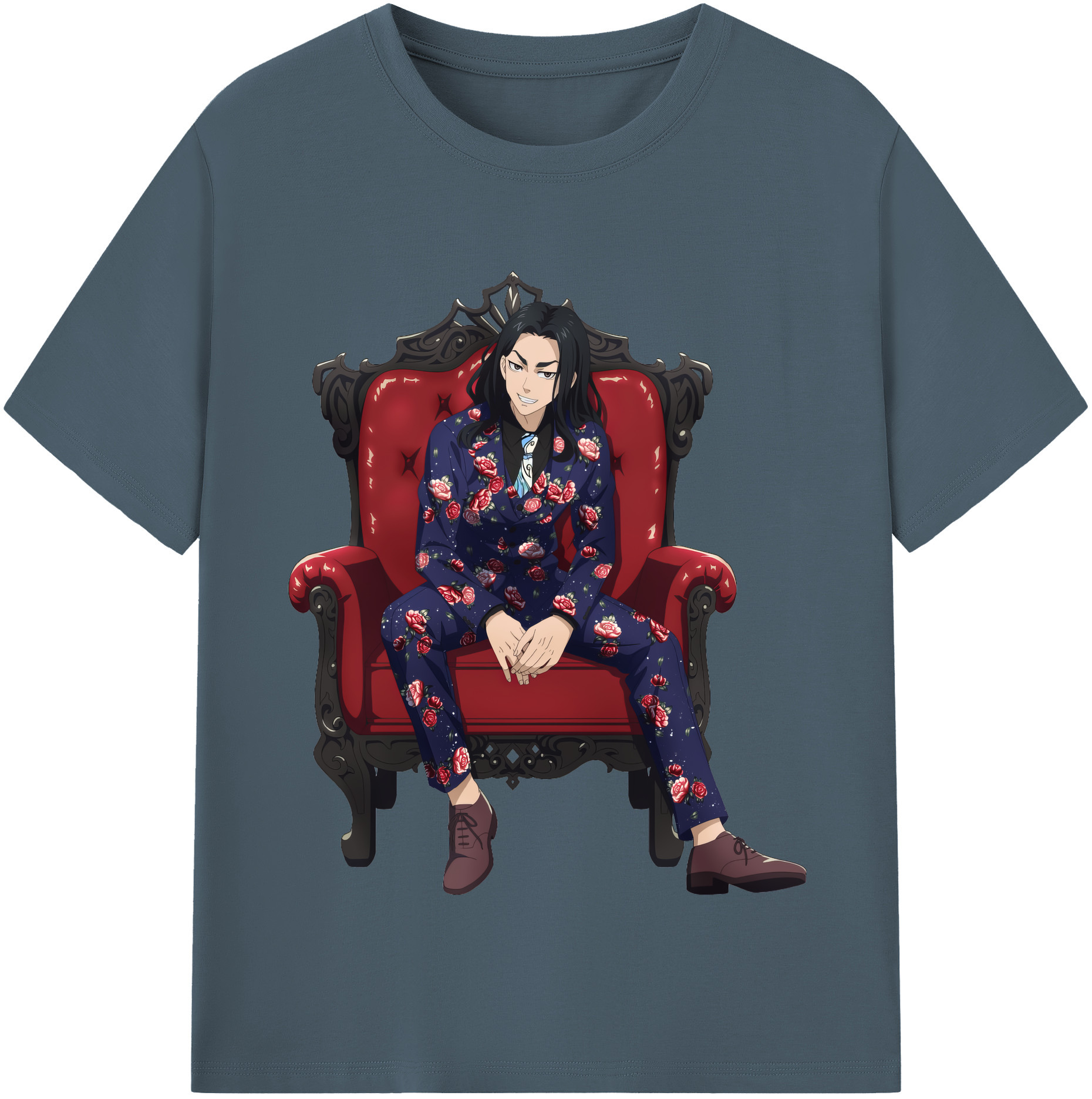 （画像用） 東京リベンジャーズ Tokyo Revengers 綿100％半袖Tシャツ（フロントプリント）